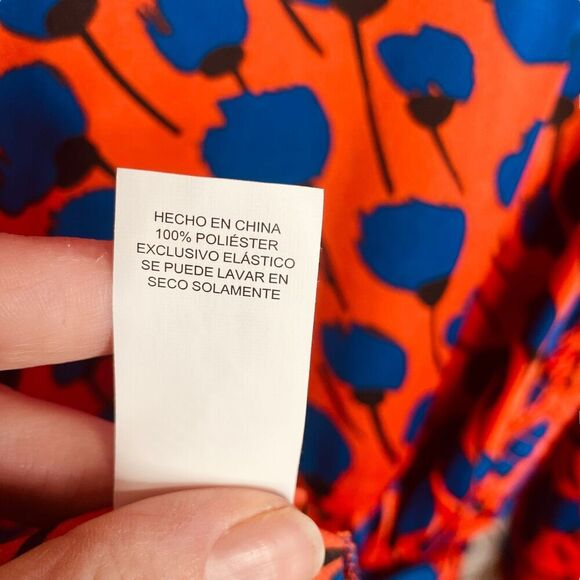 Kate Spade New York Poetic Floral Smocked Dress - Picture 15 of 15